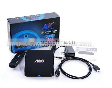 2015 Hottest Quad Core TV BOX Amlogic S802 Quad Core Android Smart TV BOX With All Aluminum android tv box