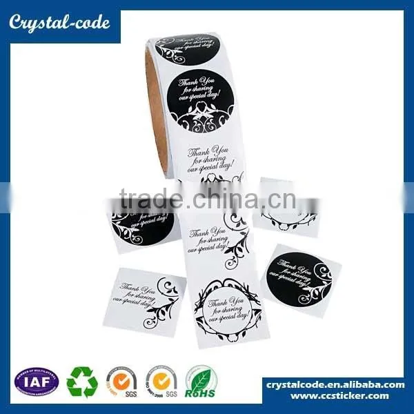 Tear Resistant Plastic PET Printing Aluminum Foil Label photo-5
