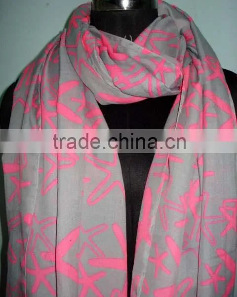 COTTON PRINTED SCARF 2014 photo-3