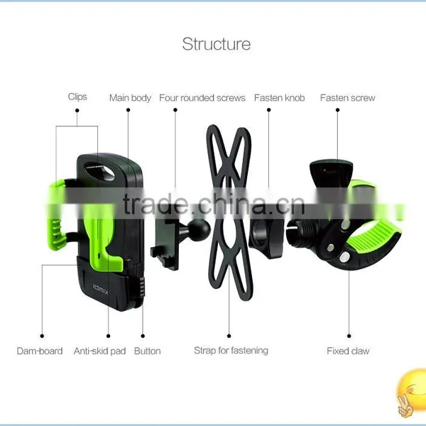 Original IDMIX Bicycle Phone Holder For Universal Mobile Phone Fashion Flexible Holder Stand Best Bike Holder photo-5