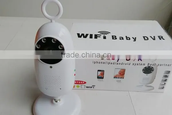 Wi-Fi Baby Camera Monitor Wholesale White Color Top Qulity HD 720P Monitor IR Digital Baby Monitor photo-3