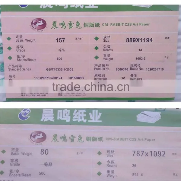 Custom High Quality C2s Polyethylene Coated Paper photo-6