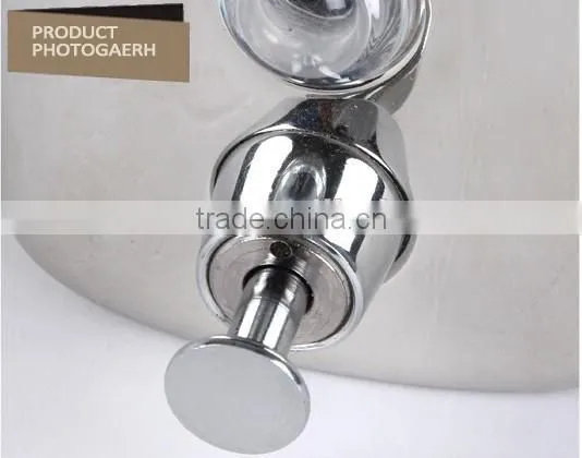 Automatic Wall Mounted Stainless Steel Liquid Manual Soap Dispenser photo-5