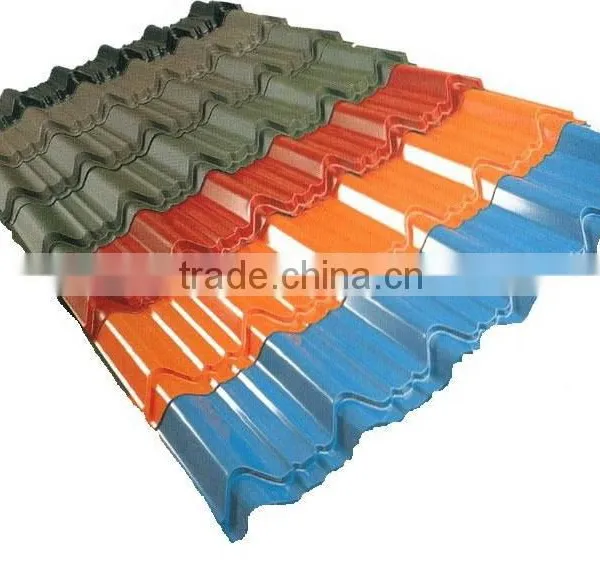 Step Tile Steel and Aluminium Corrugated Roof Roll Forming Machine #27-190-950 photo-6