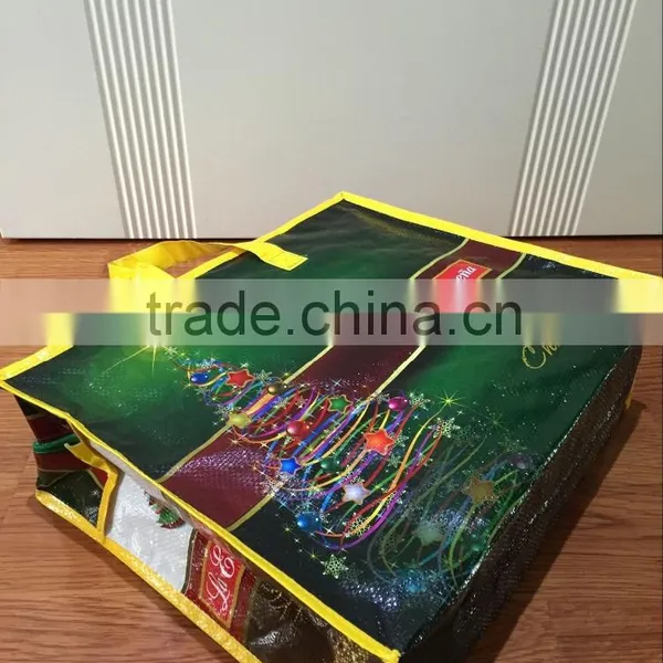 Zipper Bag With Flag Design Shopping Bag photo-2