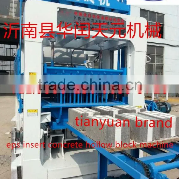 2015 Thermal Insulation EPS Insert Cement Concrete Hollow Block Machine -Tianyuan Brand photo-2