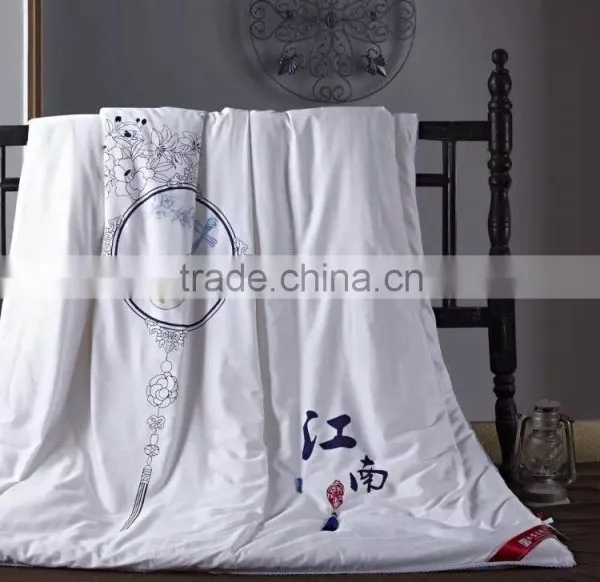 Washing Summer Quilt/ Silk Quilt /bedspread China Supplier photo-2