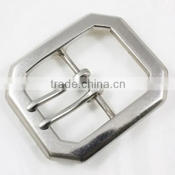 Nickel Antique Coat Belt Pin Metal Buckle photo-3