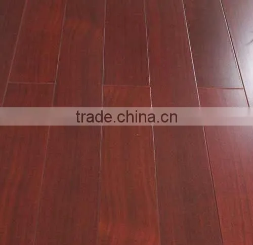 Prefinished Santos Mahogany Hardwood Flooring/Balsamo Wood Flooring