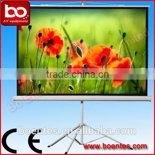 Matte White Floor Stand Bracket Tripod Projection Screen for 1:1 120 Inch BETTS1-120 photo-6