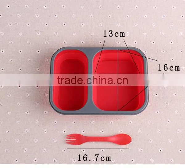 Microwaveable Tableware Bento Lancheira Dinnerware Set Lunch Box for Kids photo-2