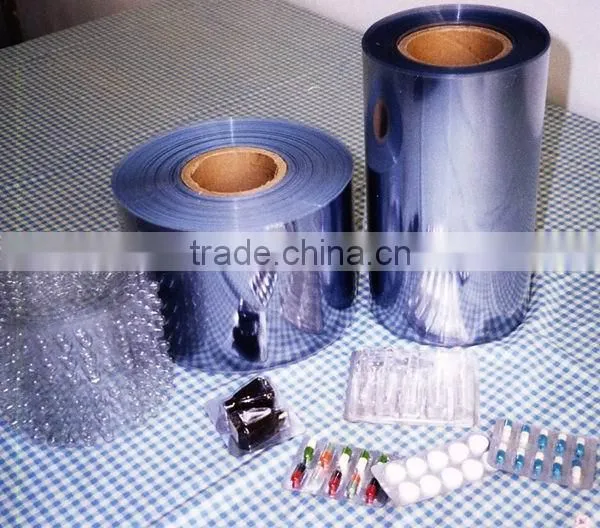 High Quality Blister Packaging Rigid Clear Pvc Plastic Film for Pharmaceutical photo-3