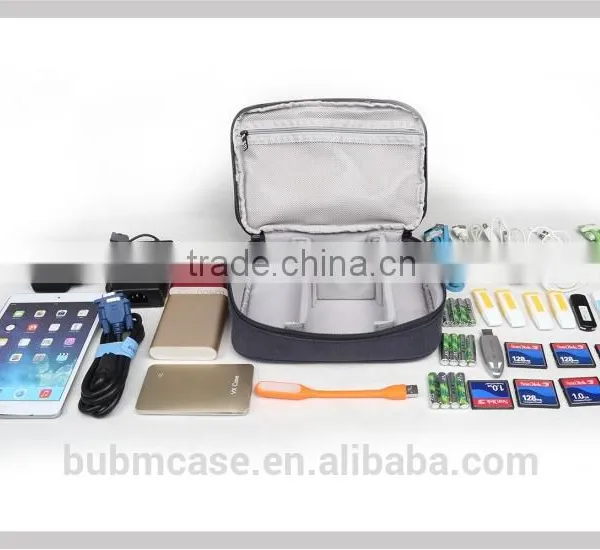 BUBM Waterproof Travel Camera Bag For Electronics Accessories Case USB Drive Cable photo-4