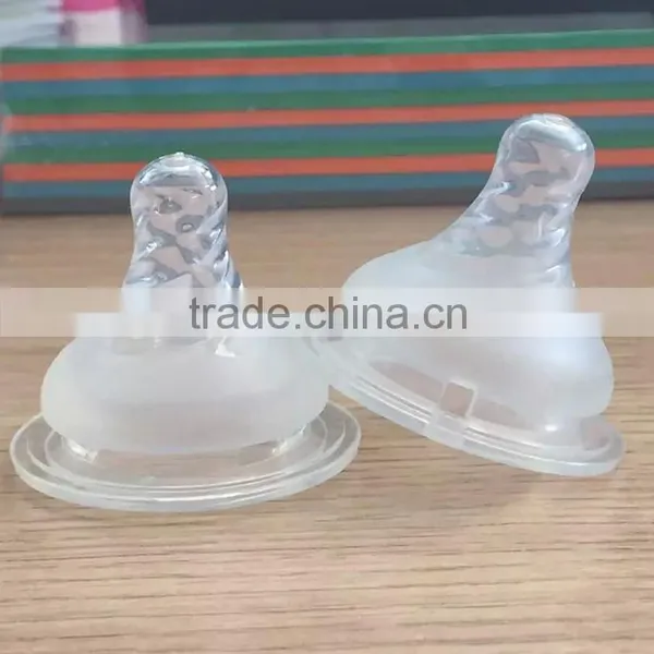 Soft Material Silicone Baby Bottle Big Nipples Bpa Free photo-4