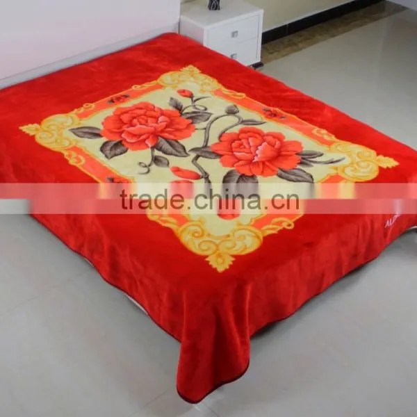 100% Polyester 2-ply Super Soft Mink Baby Toys Promotion Blanket photo-2
