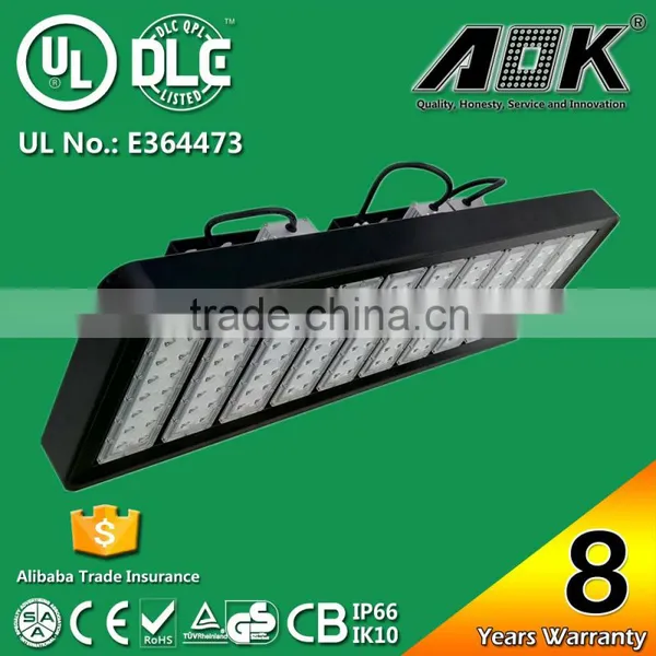 DLC Listed Waterproof IP66 AOK 400W LED High Mast Lighting to Replace 1000W Stadium Sports Field Light photo-3