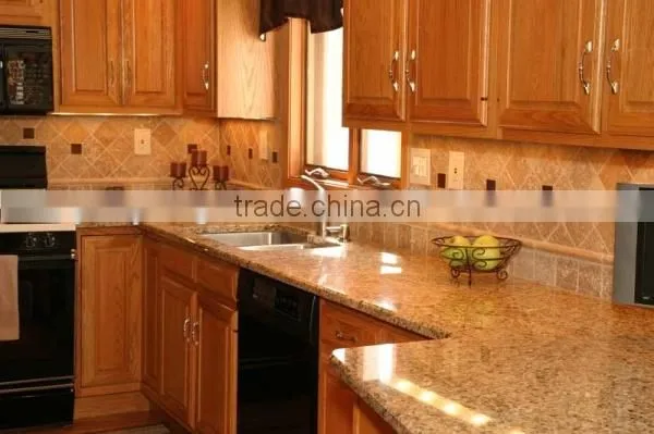 KITCHEN COUNTERTOP WITH BUILT IN SINK, COLOR NEW VENETIAN GOLD