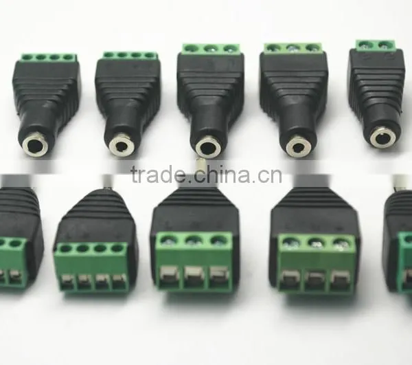 Environmental Friendly Material Solderless 3.5mm Audio Plug photo-3