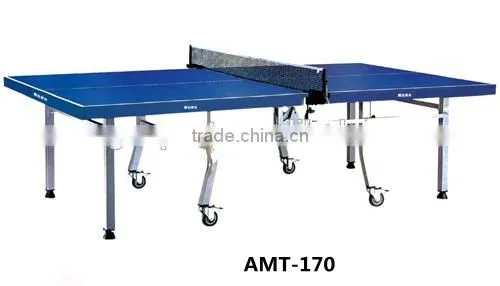 Blue Table Surface Adjustable Table Tennis Ball Machine