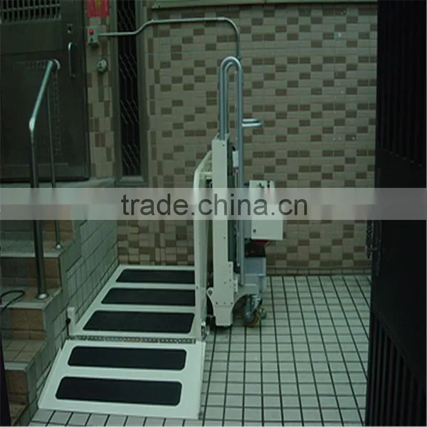 Stair Climbing Assist for Disabled/Foldable Incliend Wheel Chair Lift photo-2