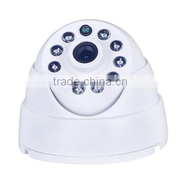 11pcs Leds 3.6mm Lens Plastic Indoor Dome 720P Onvif ip Camera photo-2