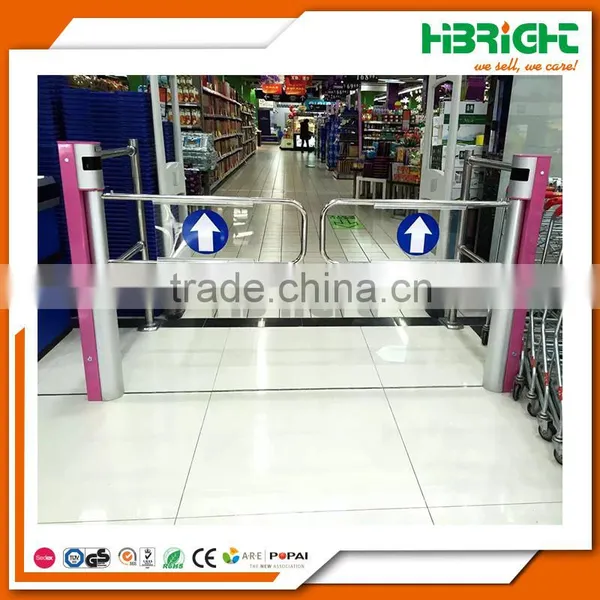 Supermarket Swing Gate Turnstile Checkout Counter Barrier Rotogate