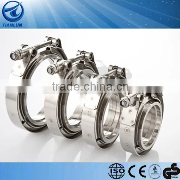 Stainless Steel Exhaust Saddle U Bolt Clamps For Pipe