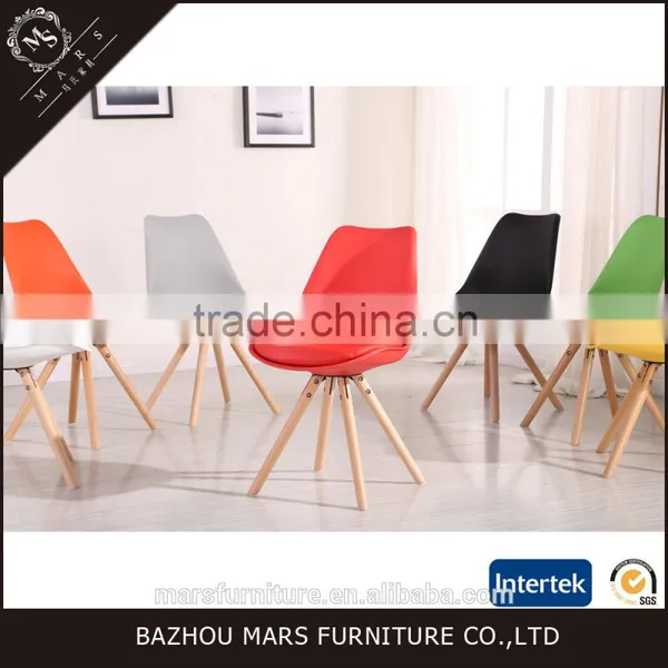 Modern Furniture Plastic Dining Colorful Chair