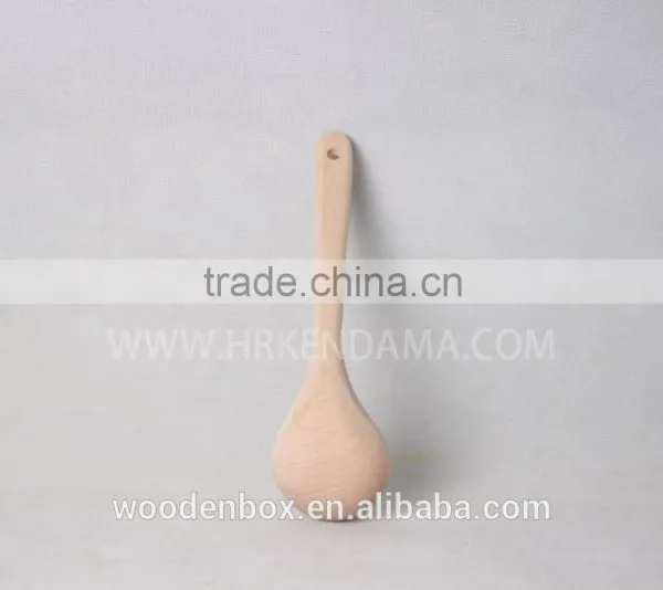 2016 Wholesale Eco-friendly Natural Healthy Flat Wooden Spoon photo-2