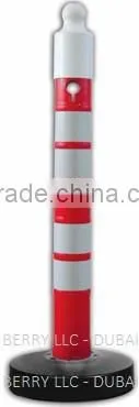 WARNING POST BARRIER