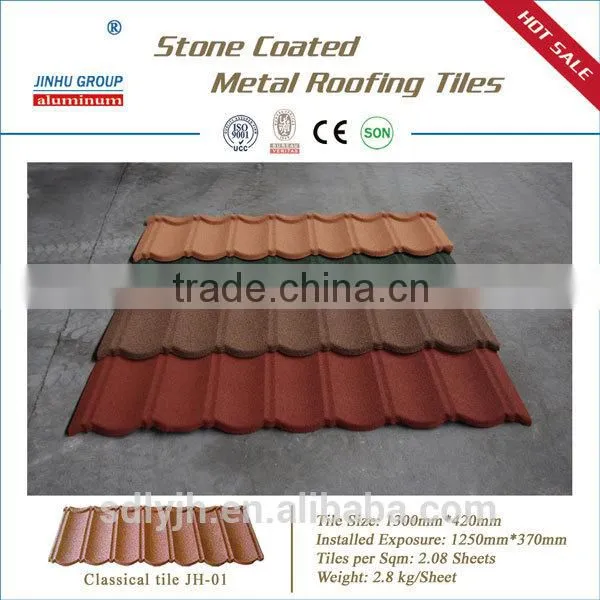 Stone Coated Roofing Sheet and Stone Coated Metal Roofing Tiles