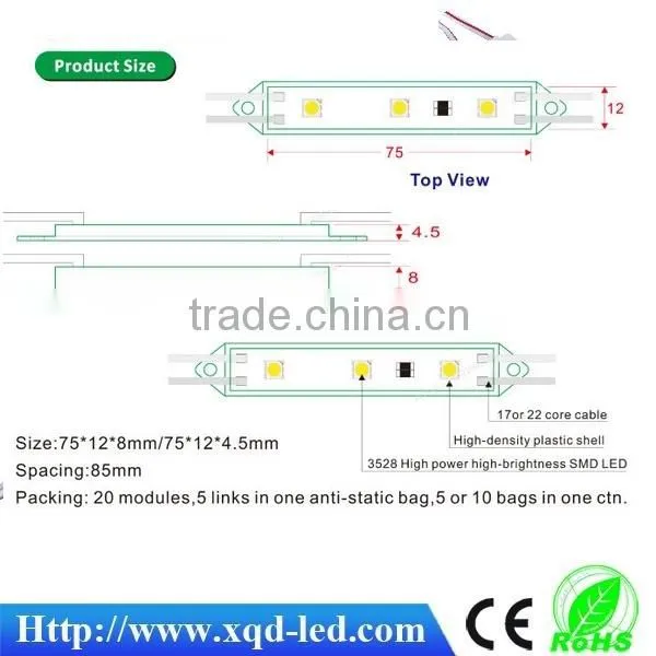 High Quality DC12V IP67 Injection Led Module 5050 SMD Led 2015 Hot Sale Injection Led Module 2835 5050 3030 5730 LED Module RGB photo-4