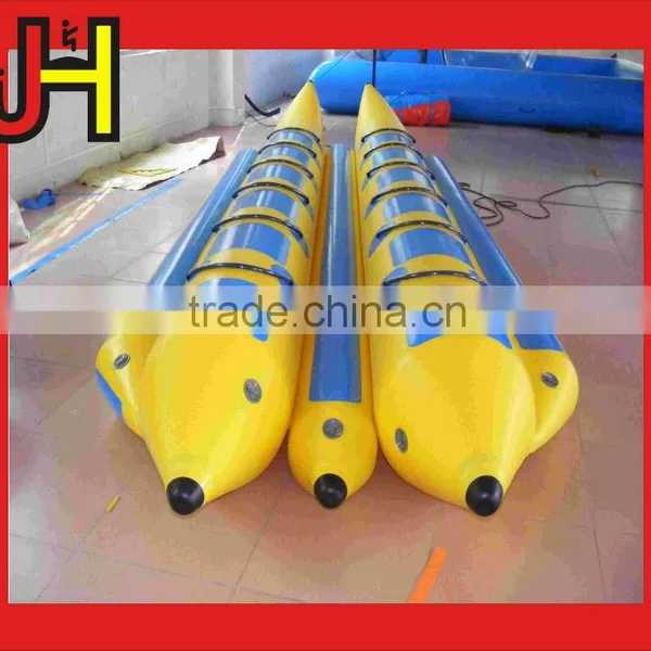 Exciting Best Quality Inflatable Flying Fish Boats /Inflatable Water Game photo-2