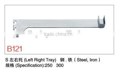 Slatwall Hanging Shelf Brackets for Holding Glass or Acrylic Shelves & Shelf l Bracket photo-6