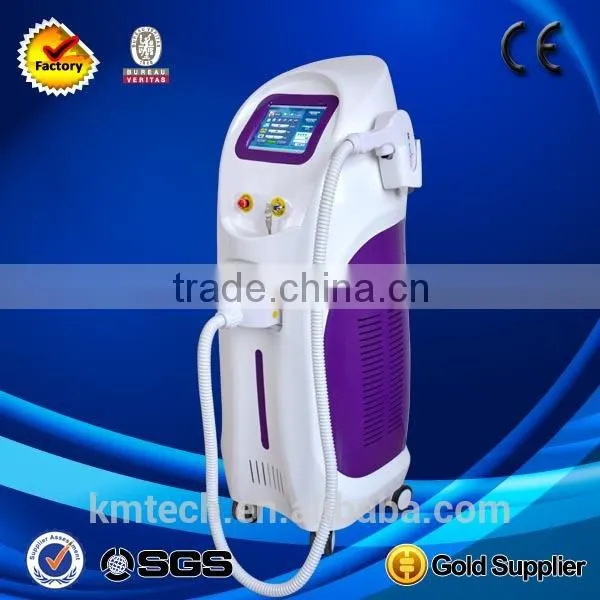 CE Approved Vertical Professional 808 Diode Laser Hair Removal Equipment / 808 Laser Diode photo-2