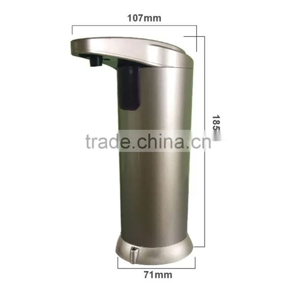 Automatic Touchless Stainless Steel 250ml Soap Dispenser for Kitchen Bathroom photo-3