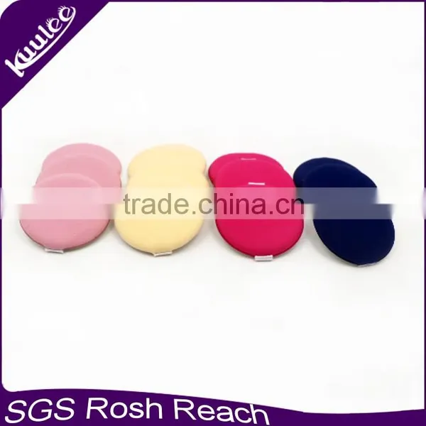 Factory Sale Round Shaped Make up Cotton Loose Powder Sponge photo-6