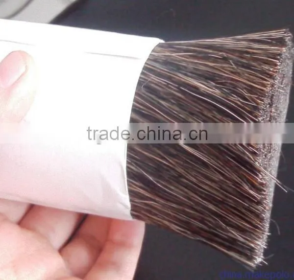 Straight Horse Tail Hair for Brushes Natural Color photo-3