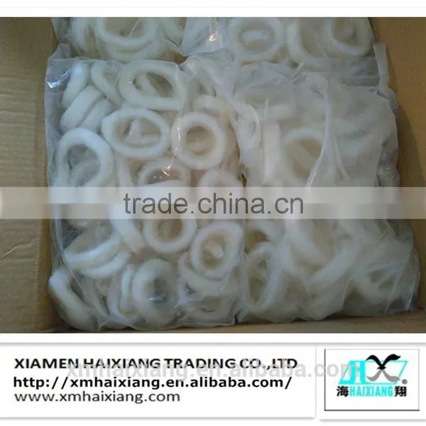 Frozen Squid Rings Snack