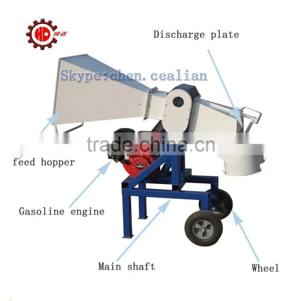 PTO QMJ16 Rotary Firewood Machine Wood Chipper photo-4