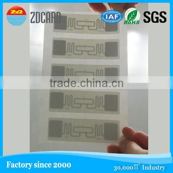 Customized Size Passive Rfid Smart Label UHF Rfid Inlay photo-3