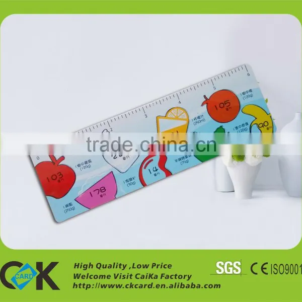Custom Logo Offset Printing PVC Ruler From China Printing Manufacturer photo-3
