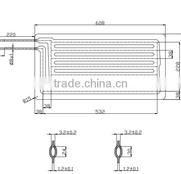 1/3 HP Copper Fin Evaporator photo-2