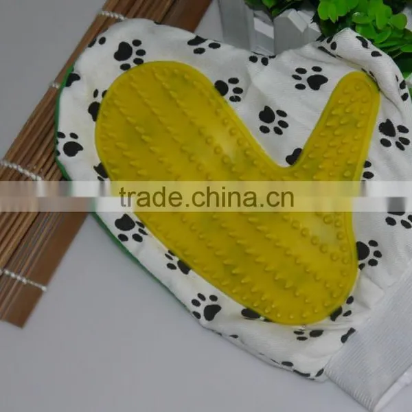 2015 Pet Dog Cleaning Grooming Gloves