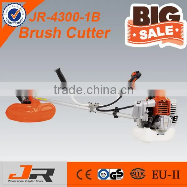JR-4300-1B 43CC двухтактный садовый инструмент - косилка для травы, кустореза