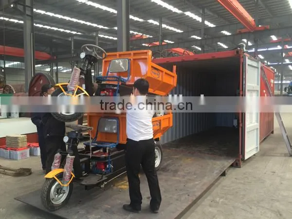 Diesel Engine Light 1t Dumper Tricycle Sale to Peru photo-5
