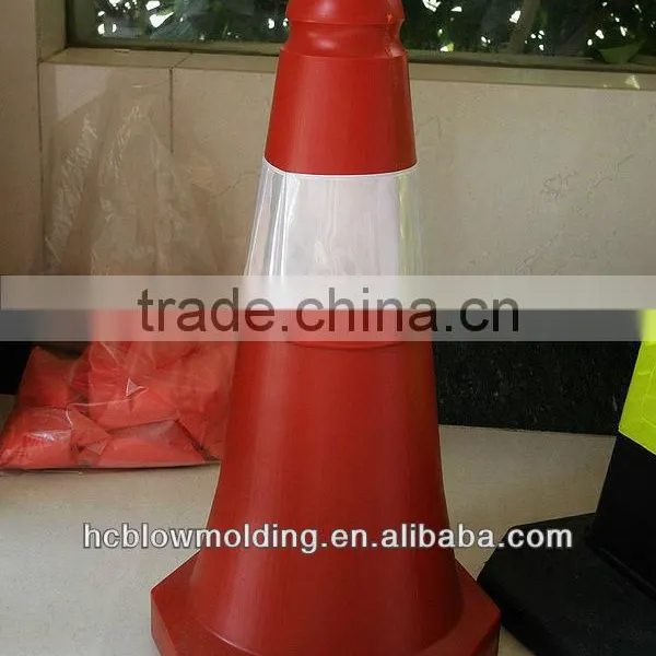 OEM Blow Molding HDPE Plastic 75cm Traffic Cone /Road Cone Reflecting Road Cone photo-2