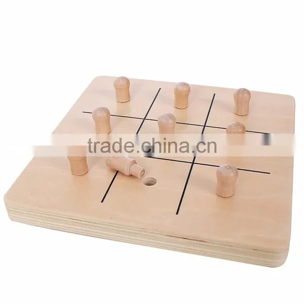 Wooden Toys Baby Training Montessori Two Fingers Grabing Toys photo-2