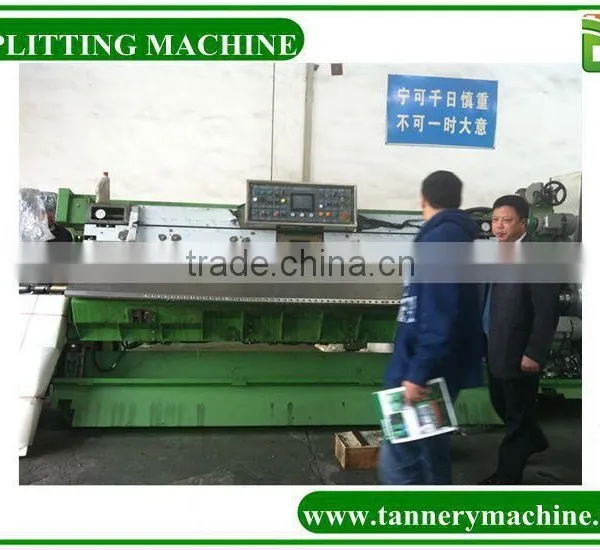 Italy Quality Leather Splitting Machine Sheep Cow Cattle Wetblue Lime or Dry Leather Splitting Machine photo-5