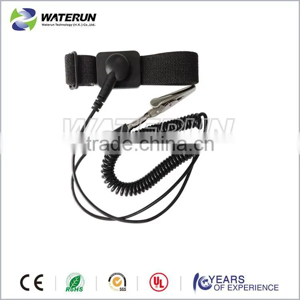 Black Dual Metal ESD Wrist Strap photo-5